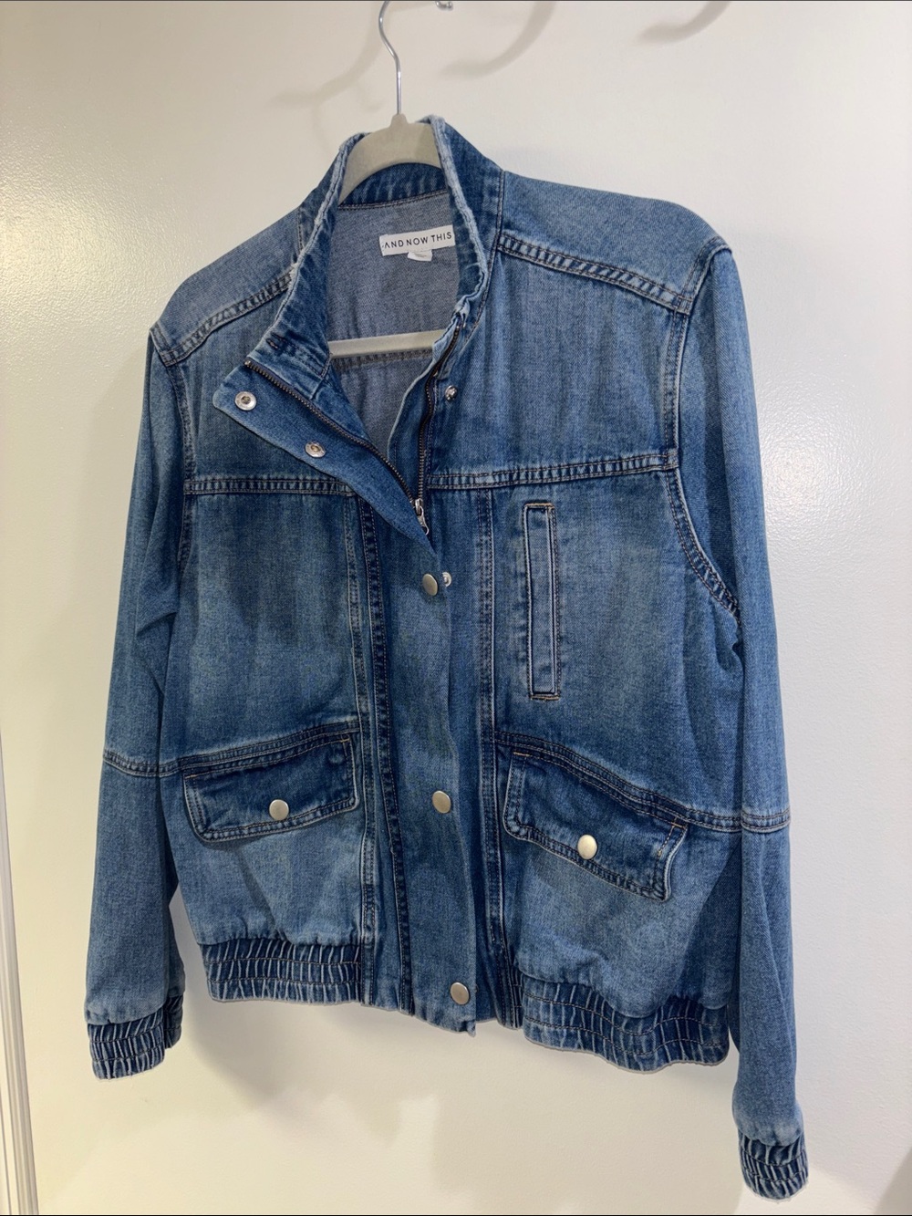 And Now This Blue Denim Jeans Jacket for Women